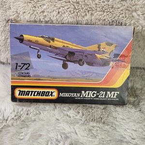 Vintage Matchbox 1/72 MiG-21 MF Model Kit PK-41 1980s